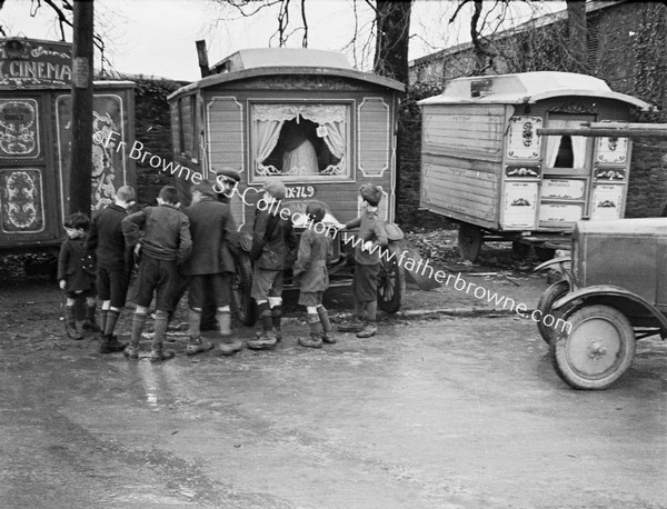 MOBILE CINEMA  WITH CARAVANS